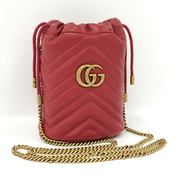 used)【中古】GUCCI ミニ バケットバッグ ショルダーバッグ GG