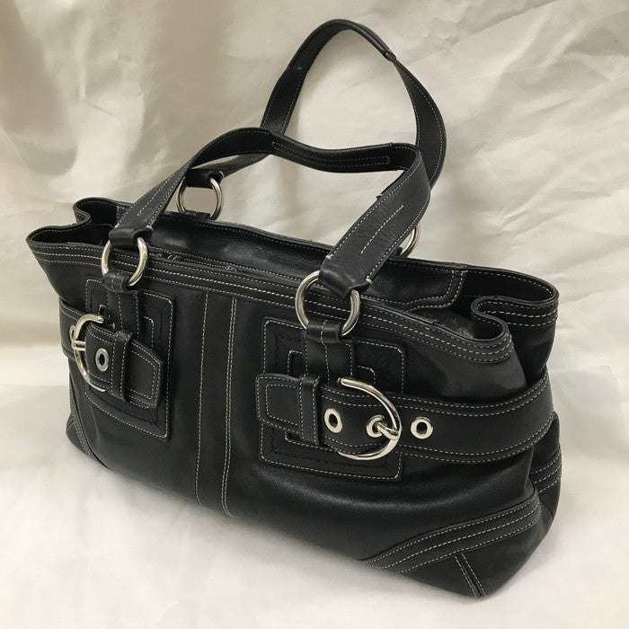 used)【中古】COACH コーチ ソーホー レザー サッチェル ショルダー ...