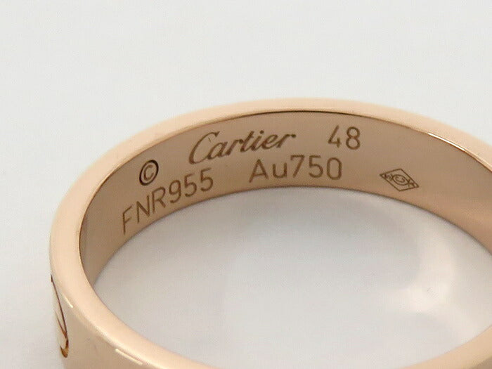 (used)【中古】Cartier ミニラブリング ピンクゴールド 750PG K18PG 表記サイズ：48 約2.9g <岸和田和泉インター店>
