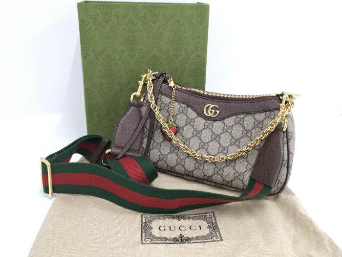 used)【中古】GUCCI オフィディア スモール 2WAYショルダーバッグ GG ...