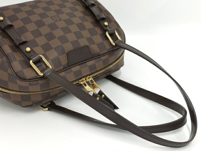 (used)【中古】LOUIS VUITTON リヴィントンPM ショルダーバッグ ダミエ エベヌ N41157