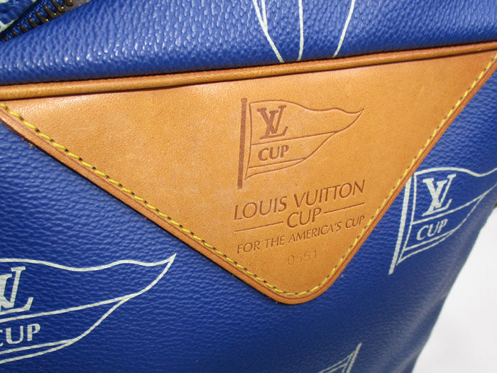 【中古】LOUIS VUITTON サック サンディエゴ ショルダーバッグ ヴィトンカップ ブルー M80010 <深井店>