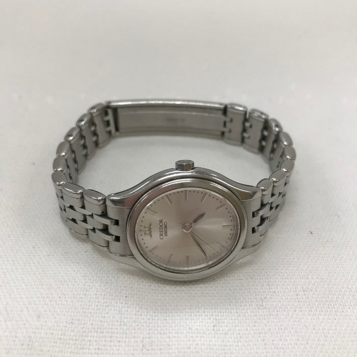 used)【中古】SEIKO クォーツ腕時計 アナログ クレドール レディース シルバー 4J81-5A10 [jgg] u0026lt;イズミヤ –  ジャングルジャングル