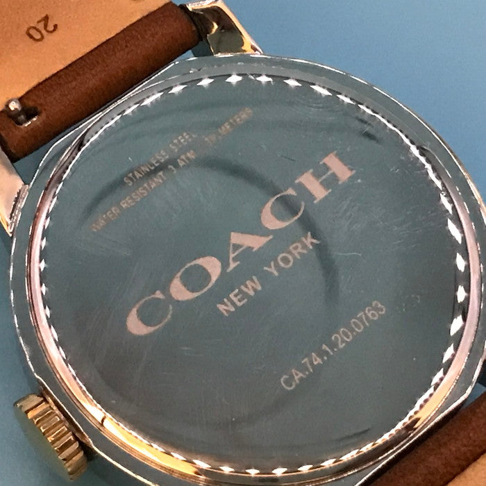 (used)【中古】COACH 腕時計 メンズ CA74.1 ブラウン [jgg] <岸和田店>