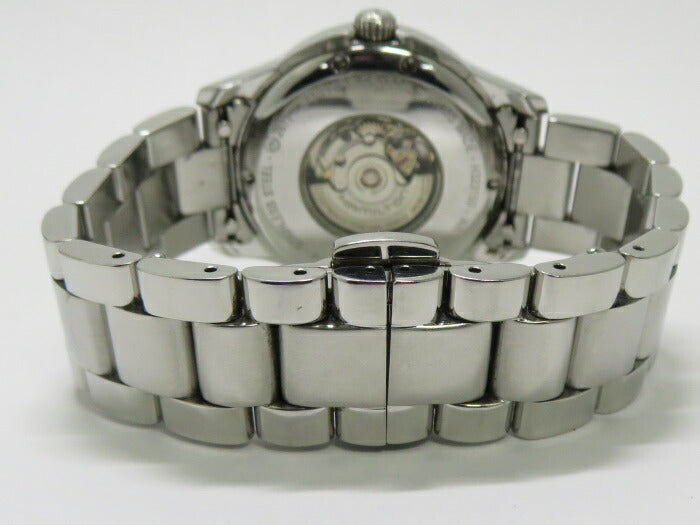 (used)【中古】HAMILTON ジャズマスター ビューマチック 腕時計 SS 自動巻き ブラック文字盤 H323150 <初芝店>