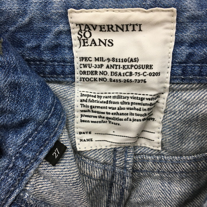 used)【中古】TAVERNITI SO JEANS レディース デニムパンツ ブルー系 ...