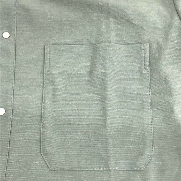 (used)【中古】CURLY ノーカラーシャツ メンズ 4 オリーブ [jgg] <岸和田和泉インター店>