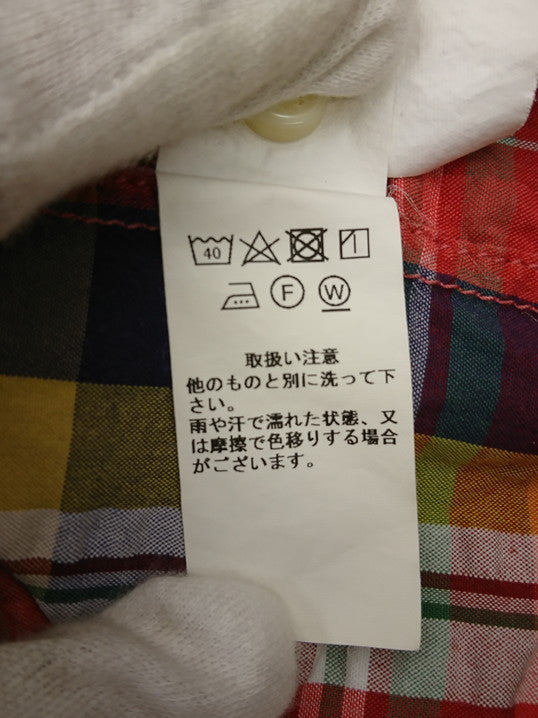 (used)【中古】エンジニアードガーメンツ メンズ チェックシャツ レッド系 表記サイズ：M [jgg] <岩出店>