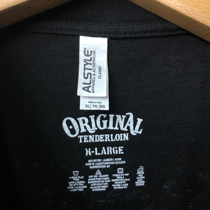 (used)【中古】TENDERLOIN メンズ Tシャツ 21SS IF6WAS9 ブラック 表記サイズ：XL [jgg] <岩出店>
